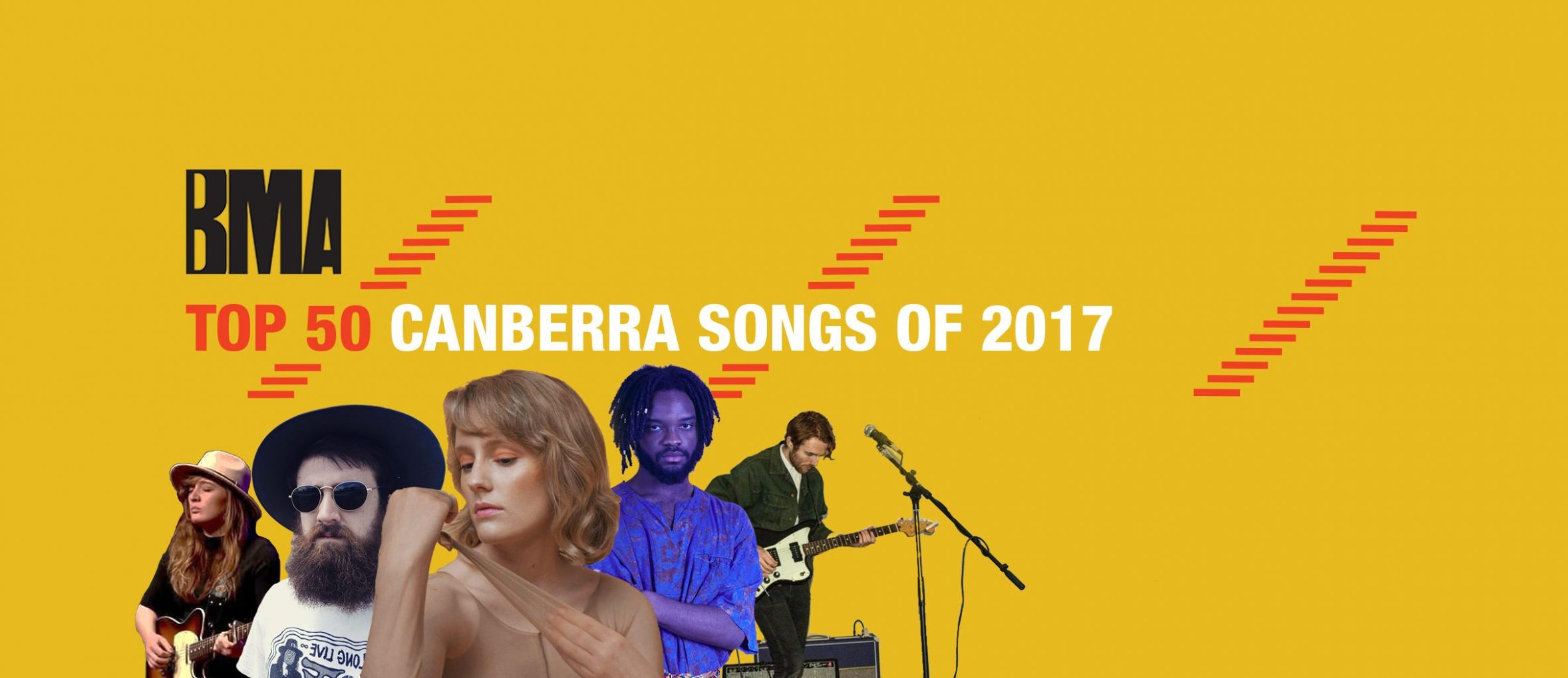 BMA's Top 50 Canberra Songs Of 2017