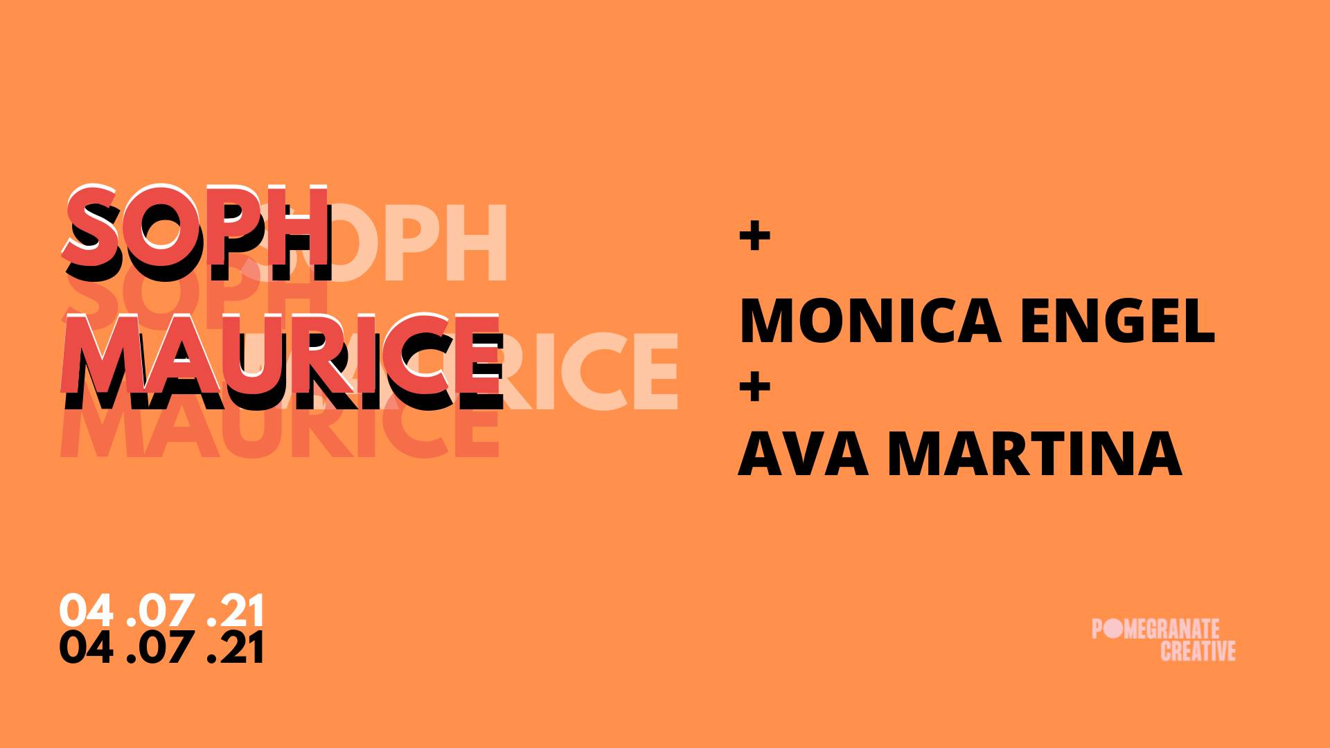 Soph Maurice, Monica Engel + AVA Martina - BMA Magazine